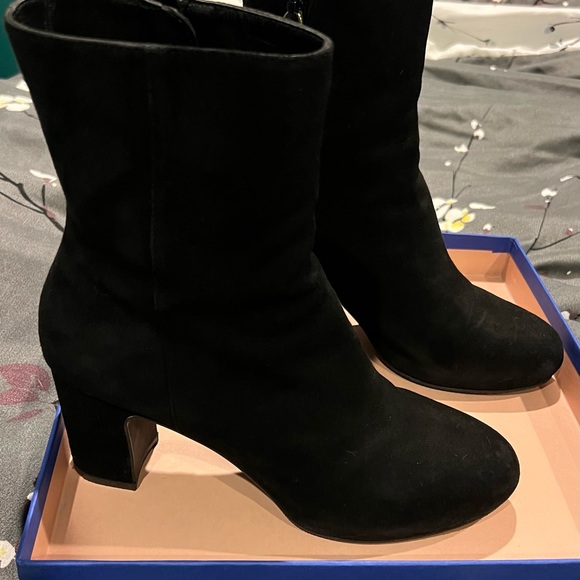 Stuart Weitzman Suede Ankle Boots- Size 7.5 - Picture 2 of 12